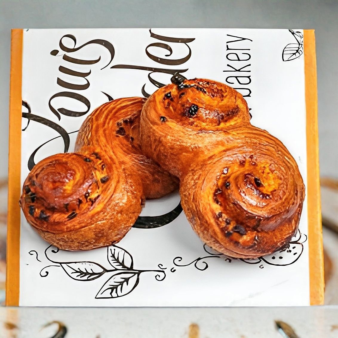 Dried apricot croissant
