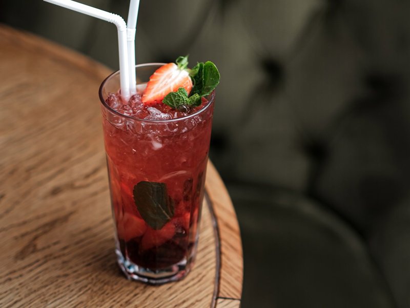 Berry iced tea