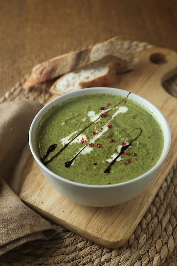 Broccoli cream soup