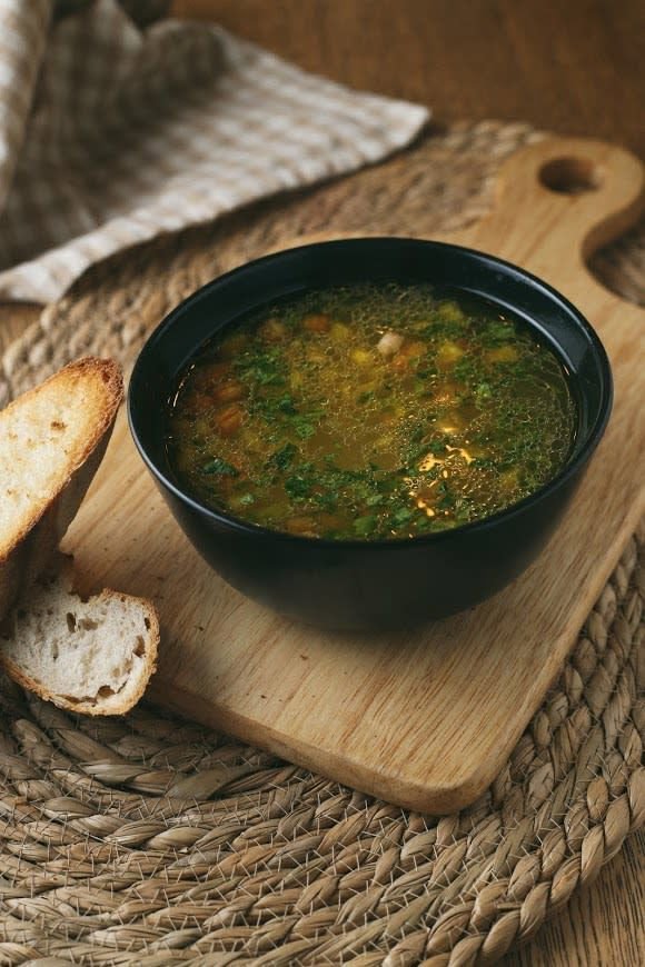 Chicken and rice soup