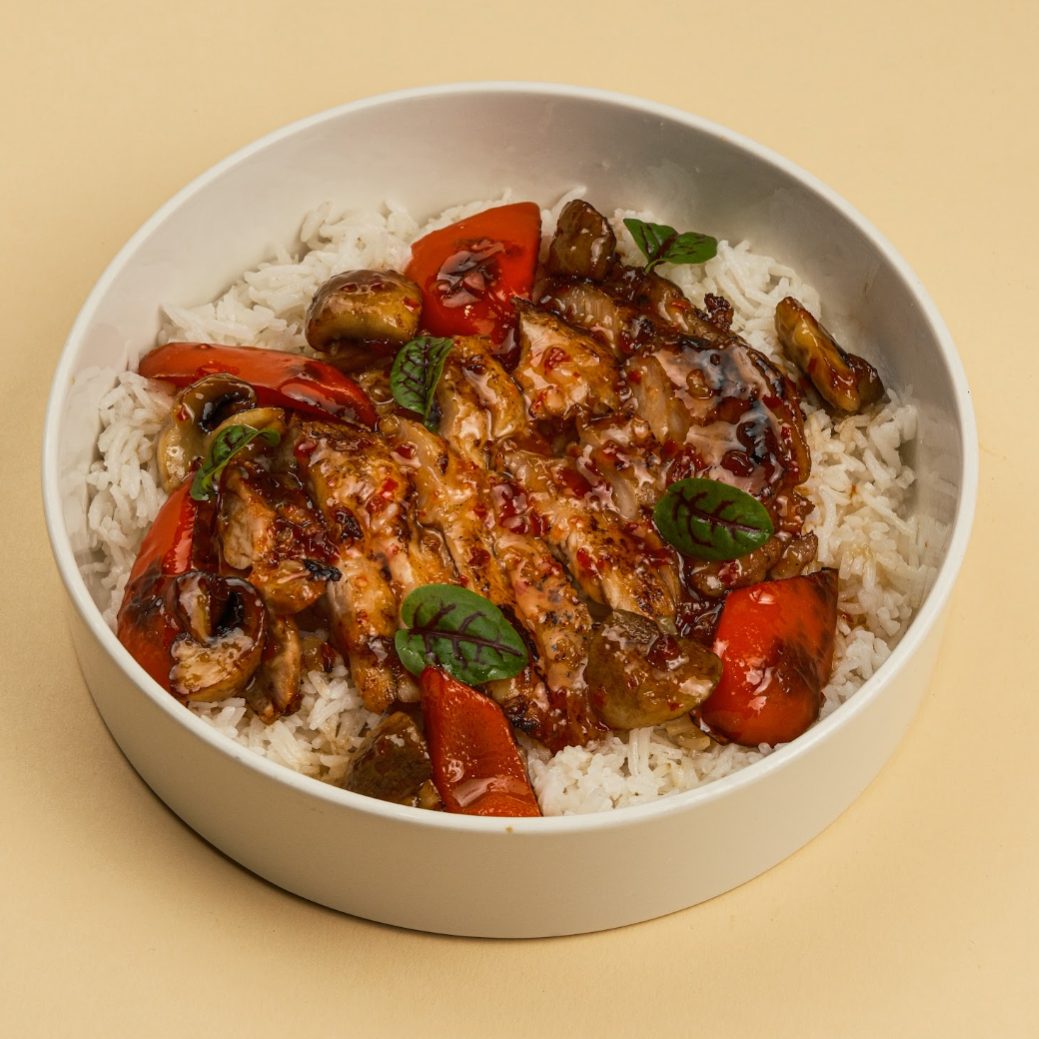 Chicken & rice bowl
