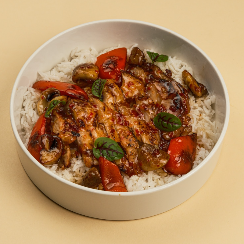 Chicken & rice bowl