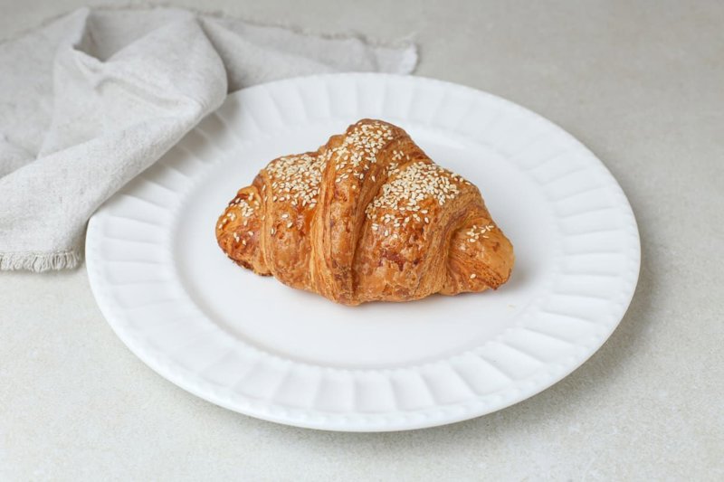 Croissant with cheese