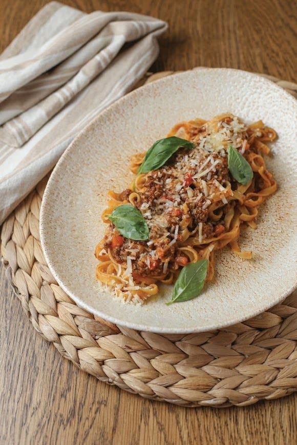 Fettuccine Bolognese