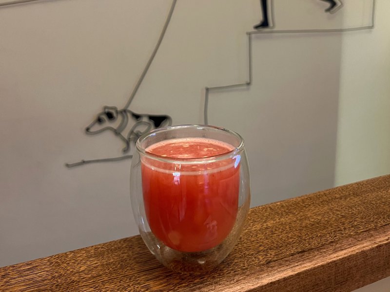 Freshly squeezed grapefruit juice