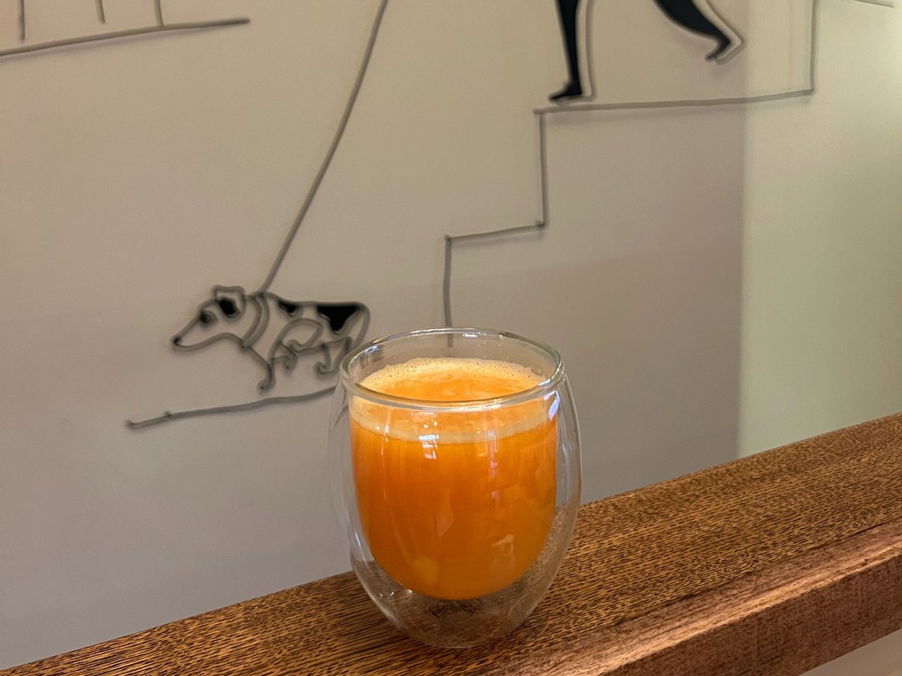 Freshly squeezed orange juice