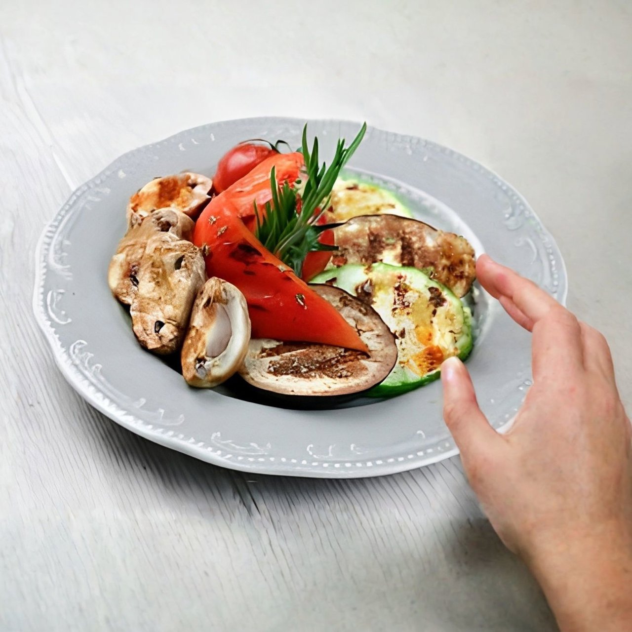 Grilled vegetables