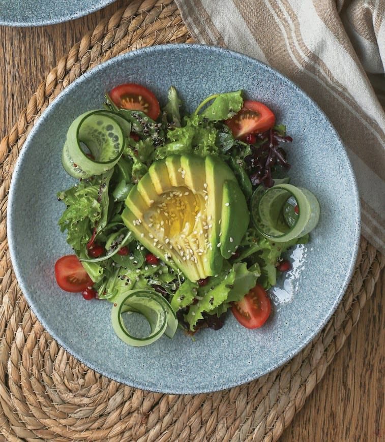 Organic quinoa salad